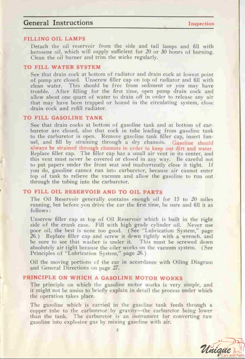1912 Studebaker E-M-F 30 Operation Manual Page 42